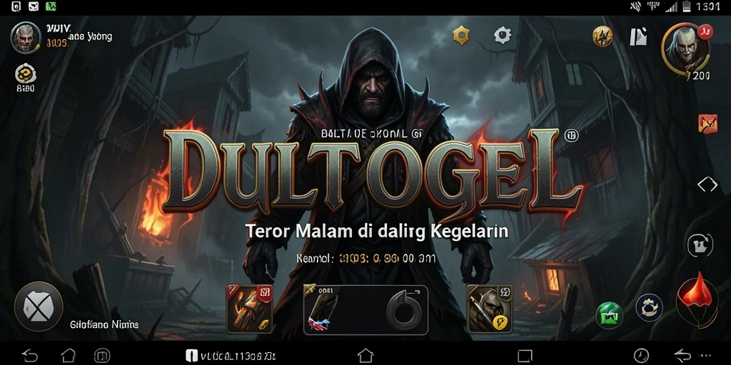 Screenshot DULTOGEL dengan suasana mencekam dan gameplay menegangkan.