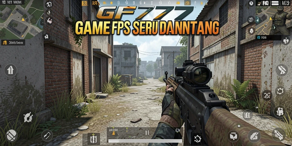 Screenshot gameplay GF777 dengan aksi tembak-menembak yang mendebarkan.