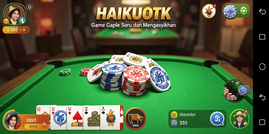 Tampilan gameplay HAIKUOTK yang seru dan interaktif.