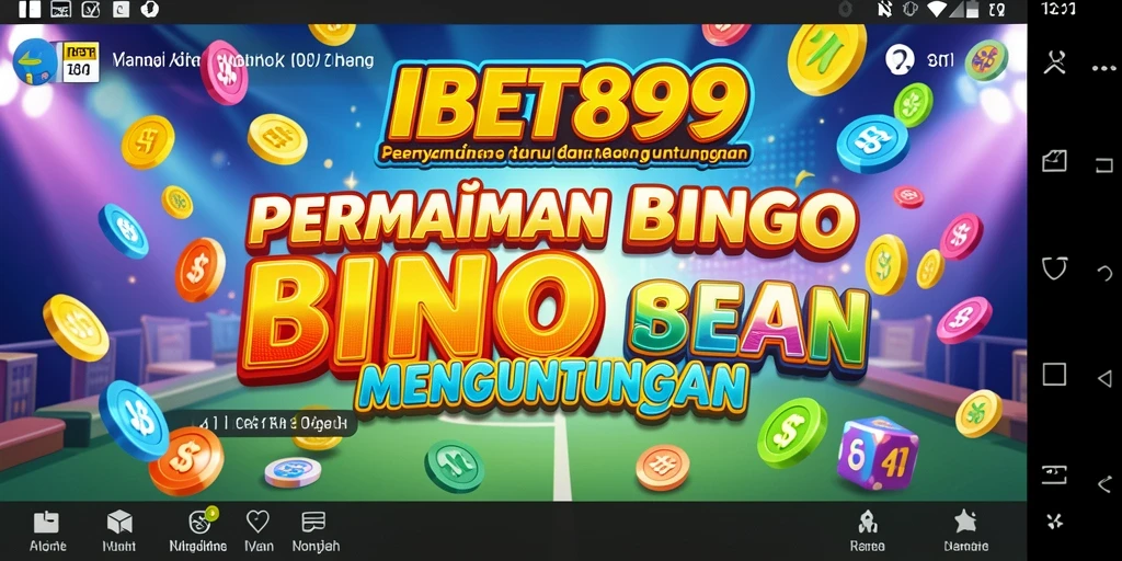 Menampilkan gameplay seru permainan Bingo IBET899.