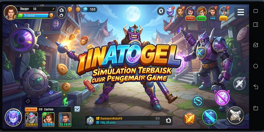 Tampilan gameplay INATOGEL yang menarik dalam genre Simulation.