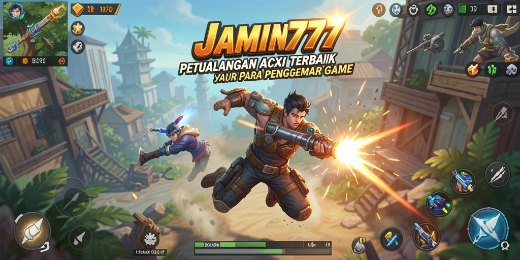Tampilan seru gameplay <strong>JAMIN777</strong> yang memukau di tengah pertarungan.