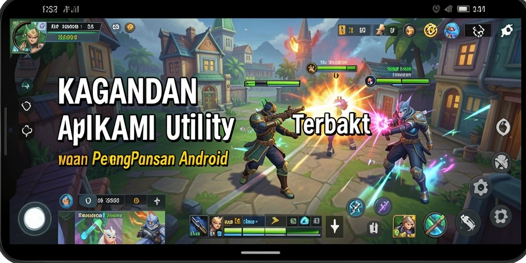 Tampilan antarmuka aplikasi KAGANDAN yang sederhana dan fungsional.