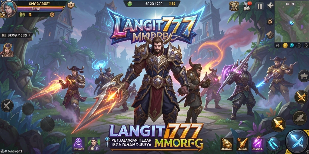 Tangkapan layar menunjukkan aksi seru dalam gameplay LANGIT777.