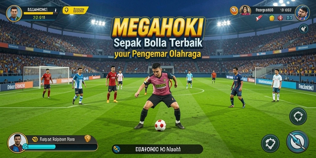 Tampilan gameplay seru dan kompetitif dalam MEGAHOKI.