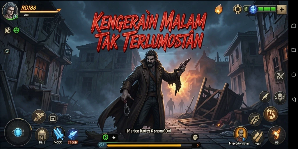 Gameplay menakutkan dengan atmosfer Horror yang intens.