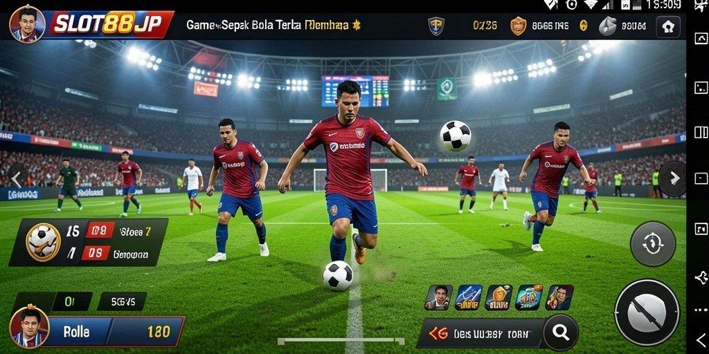 Tampilan gameplay SLOT88JP yang mendebarkan dan penuh aksi.