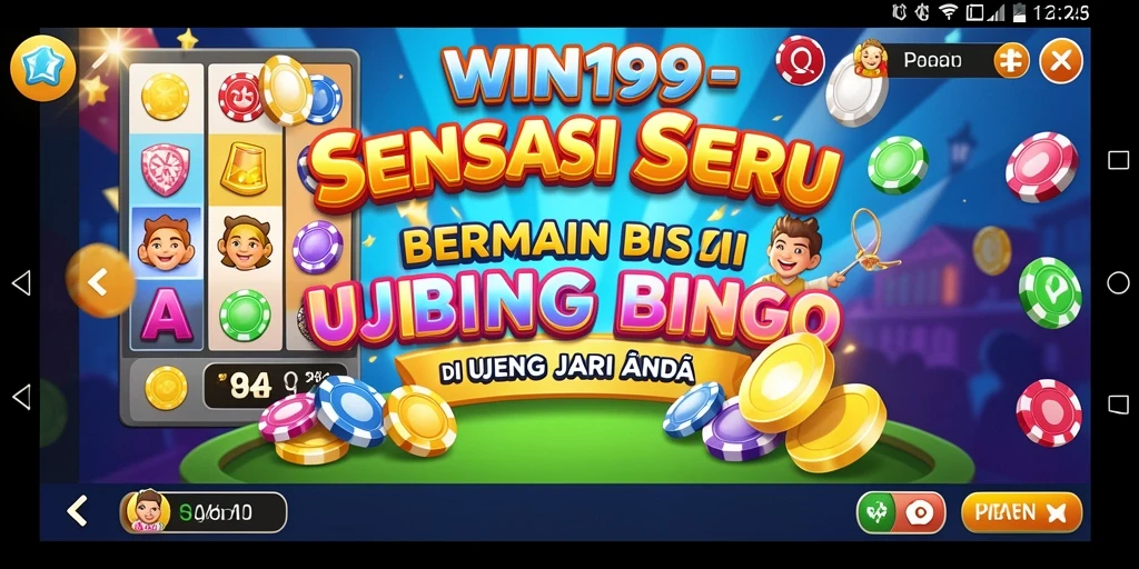 Tampilan gameplay Bingo yang menarik dan interaktif di WIN199.